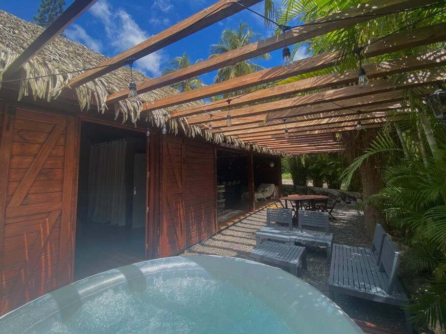 Eden Chalet, Spa Privatif เลส์อาบิมส์ ภายนอก รูปภาพ