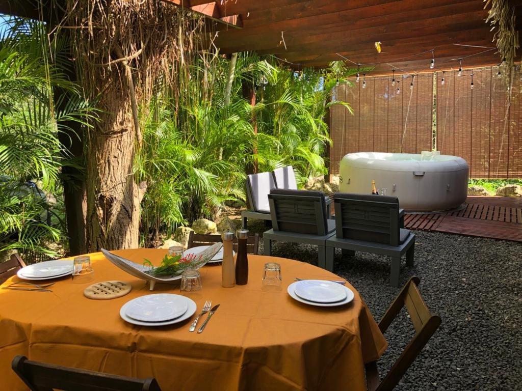 Eden Chalet, Spa Privatif เลส์อาบิมส์ ภายนอก รูปภาพ